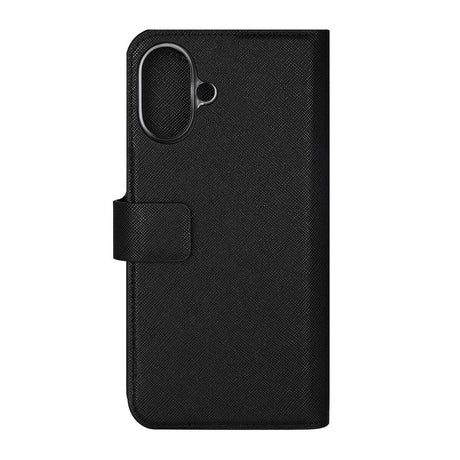 iPhone 16 Plus Onsala Eco Flip Cover m. Pung - MagSafe Kompatibel - Black