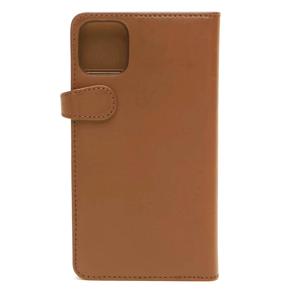 iPhone 11 Pro Buffalo Ægte Læder Magnet Cover m. Pung Cognac