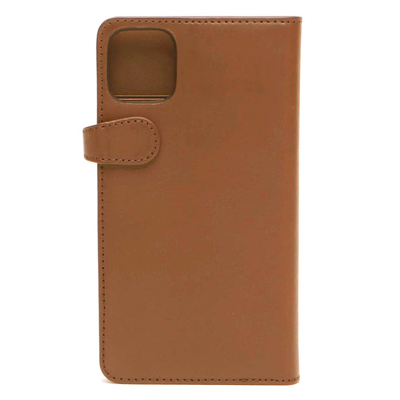 iPhone 11 Pro Buffalo Ægte Læder Magnet Cover m. Pung Cognac
