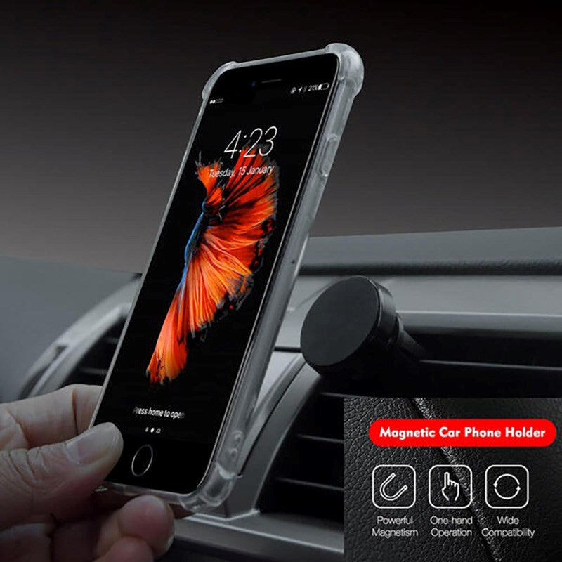 GEAR Magnetisk Mobilholder til Bil - Ventilationsristen - Sort