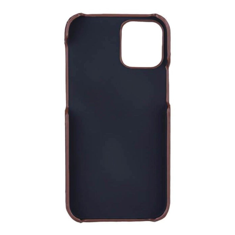 iPhone 12 Mini Onsala Collection Læder Cover m. Kortlomme - Brun