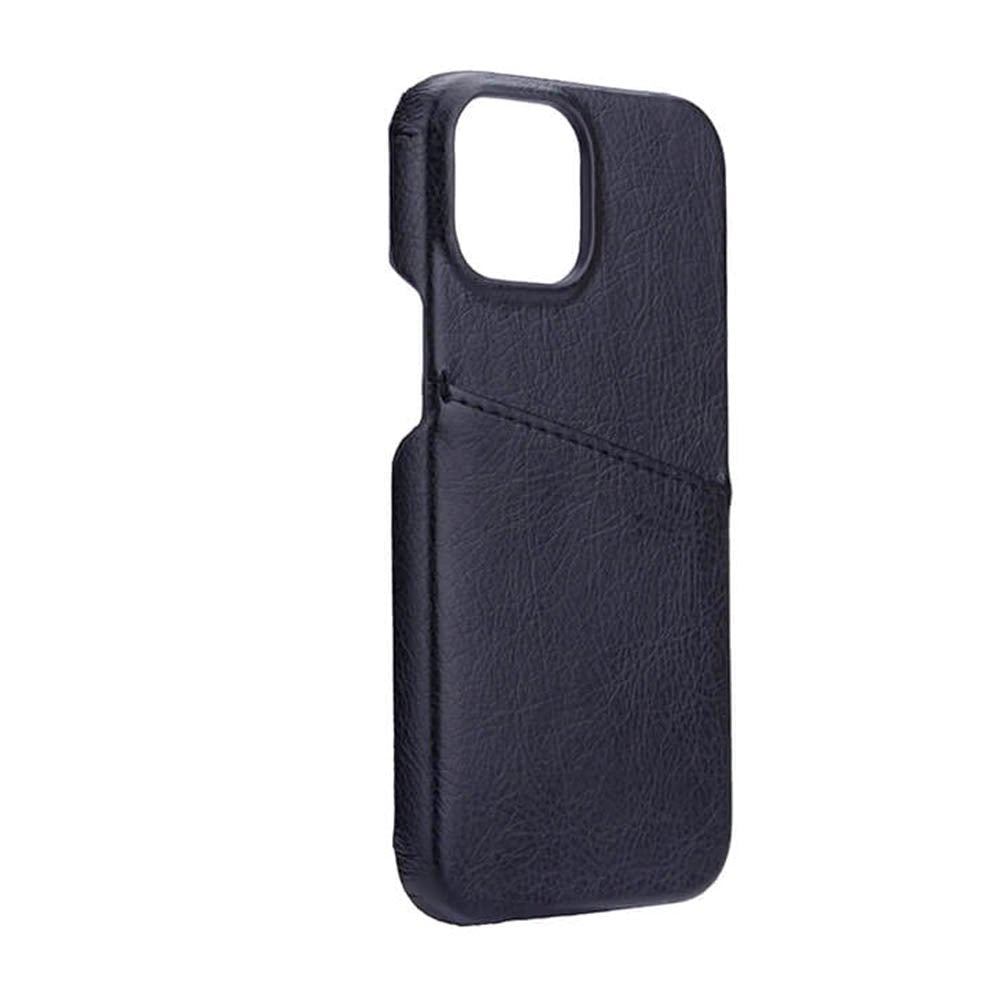 iPhone 13 Mini Onsala Collection Læder Cover m. Kortlomme - Sort