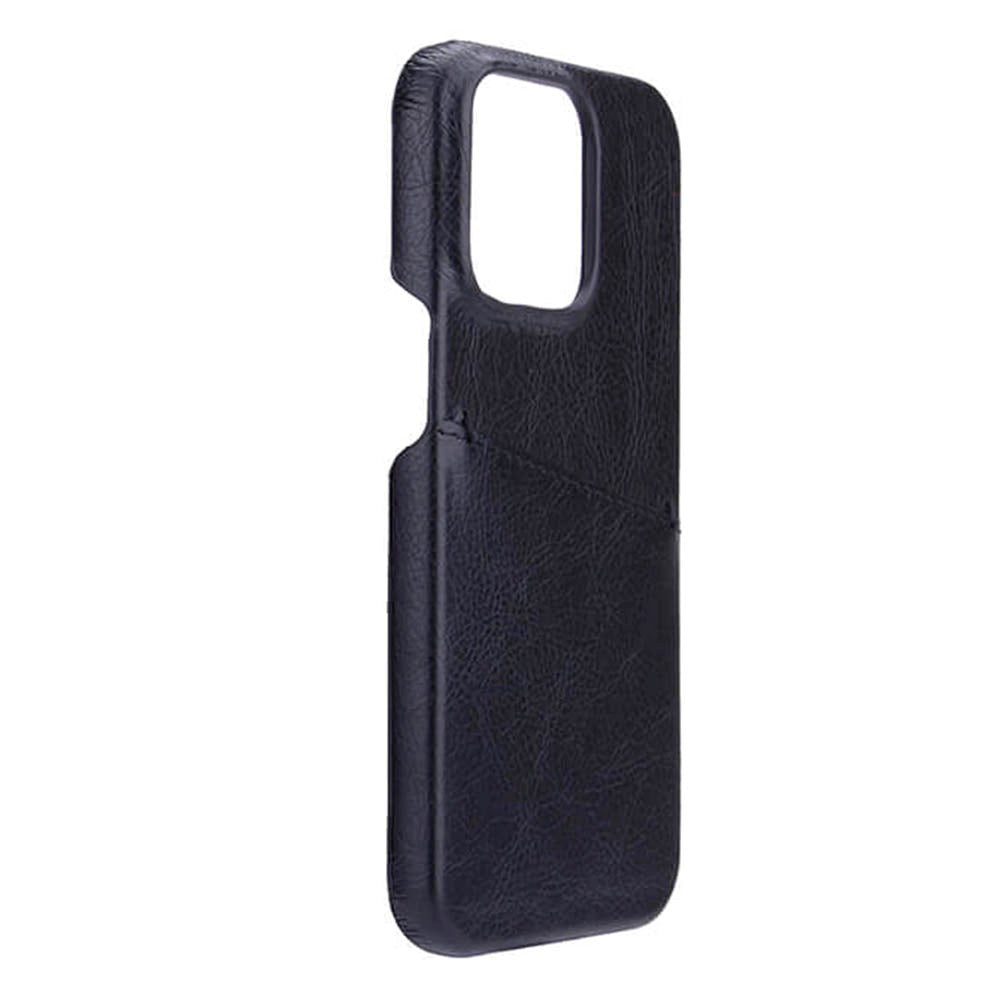 iPhone 13 Pro Onsala Collection Læder Cover m. Kortlomme - Sort