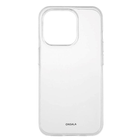 iPhone 15 Pro Max Onsala 100% Genanvendt Plastik Cover - Gennemsigtig