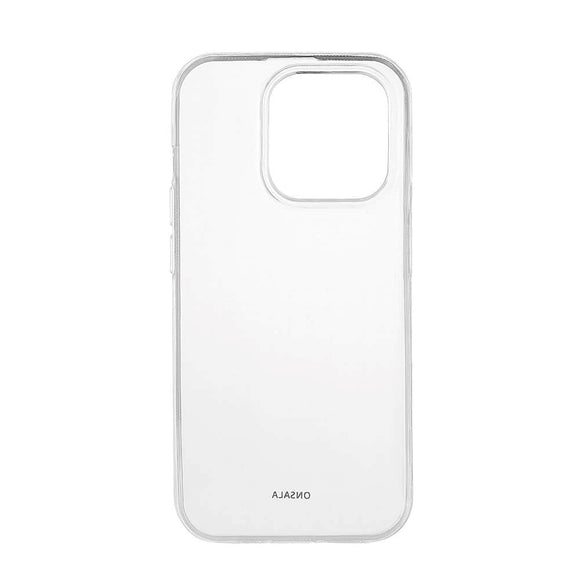 iPhone 15 Pro Max Onsala 100% Genanvendt Plastik Cover - Gennemsigtig