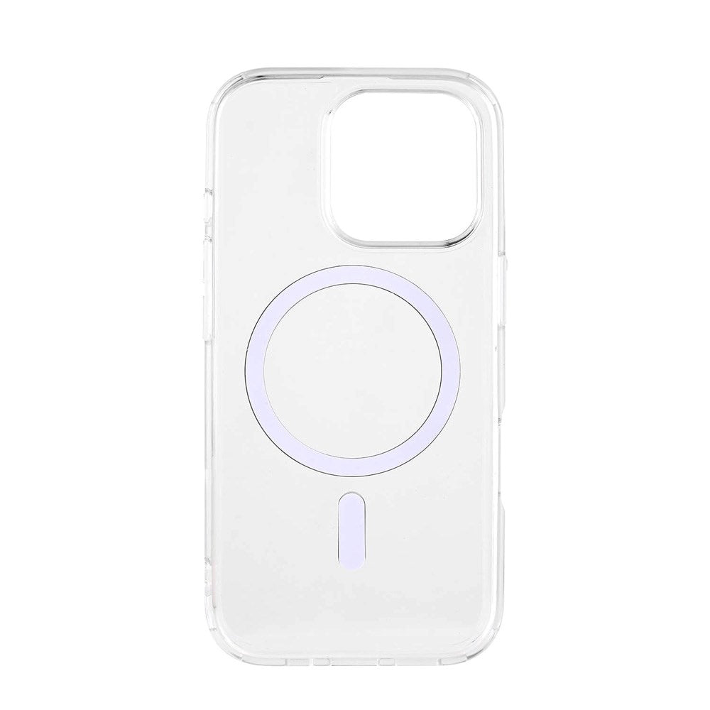 Onsala iPhone 16 Pro Fleksibelt Plast Cover - MagSafe Kompatibel - Gennemsigtig