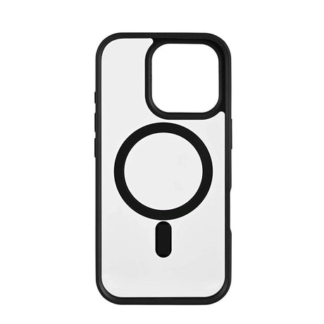 iPhone 16 Pro Onsala Bumper Cover - MagSafe Kompatibel - Sort & Gennemsigtig