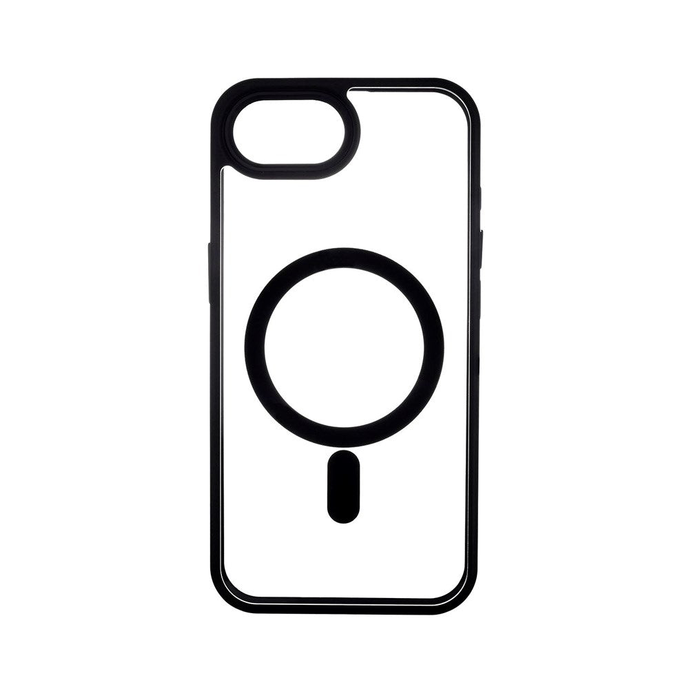 iPhone 17e / 16e Onsala Bumper Case - MagSafe Kompatibel Gennemsigtig / Sort