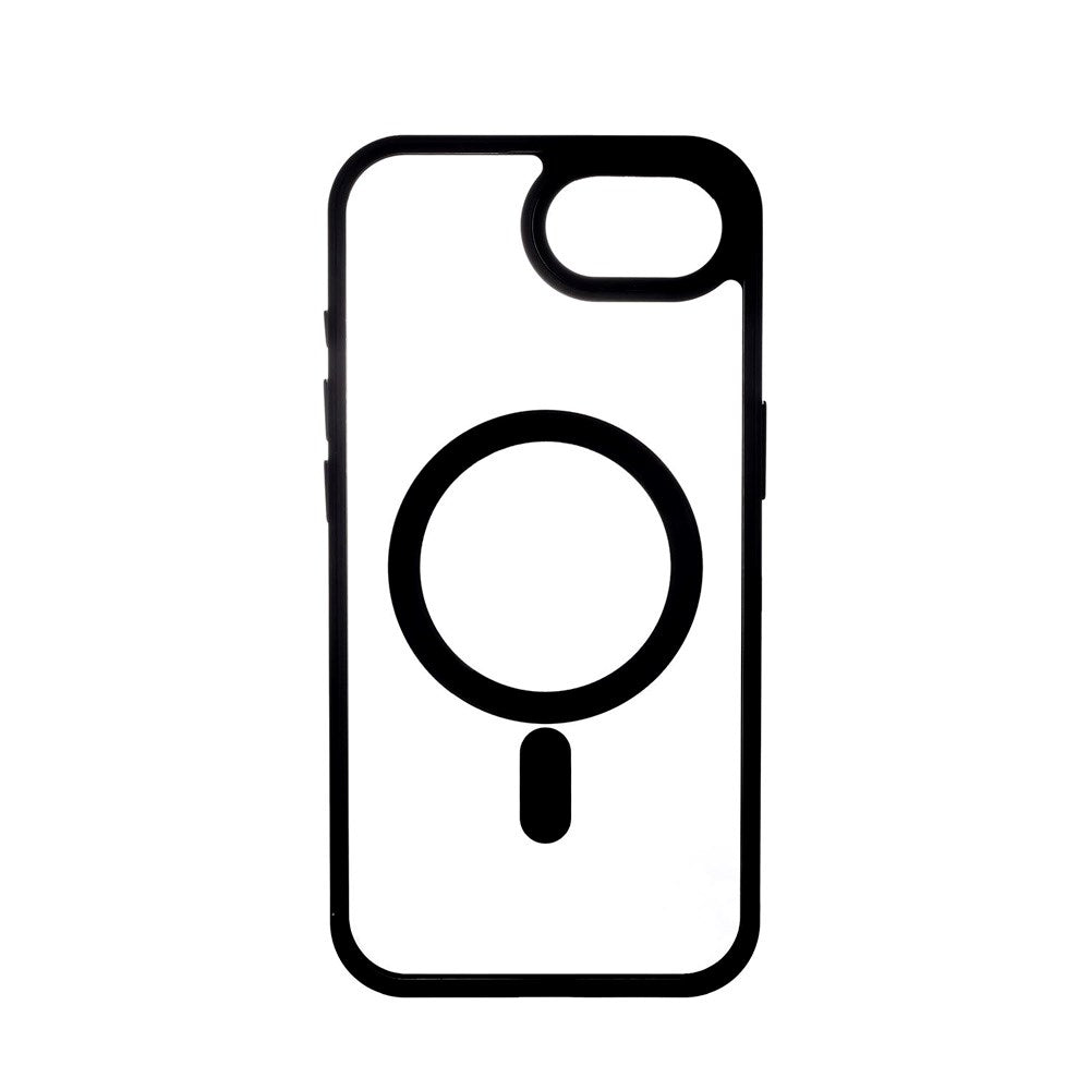 iPhone 17e / 16e Onsala Bumper Case - MagSafe Kompatibel Gennemsigtig / Sort