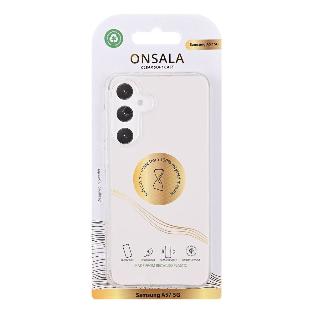 Samsung Galaxy A57 Onsala Hybrid Plast Cover - MagSafe Kompatibel - Gennemsigtig