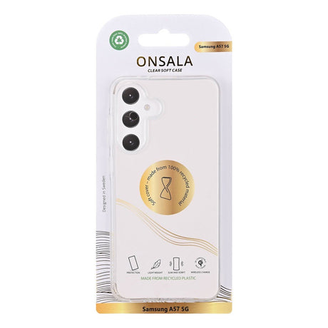 Samsung Galaxy A57 Onsala Hybrid Plast Cover - MagSafe Kompatibel - Gennemsigtig