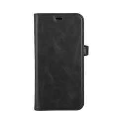 iPhone 14 Plus Buffalo Wallet Ægte Læder Magnet Cover m. Pung - Sort