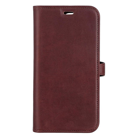 iPhone 14 Pro Buffalo Wallet Ægte Læder Magnet Cover m. Pung - Brun