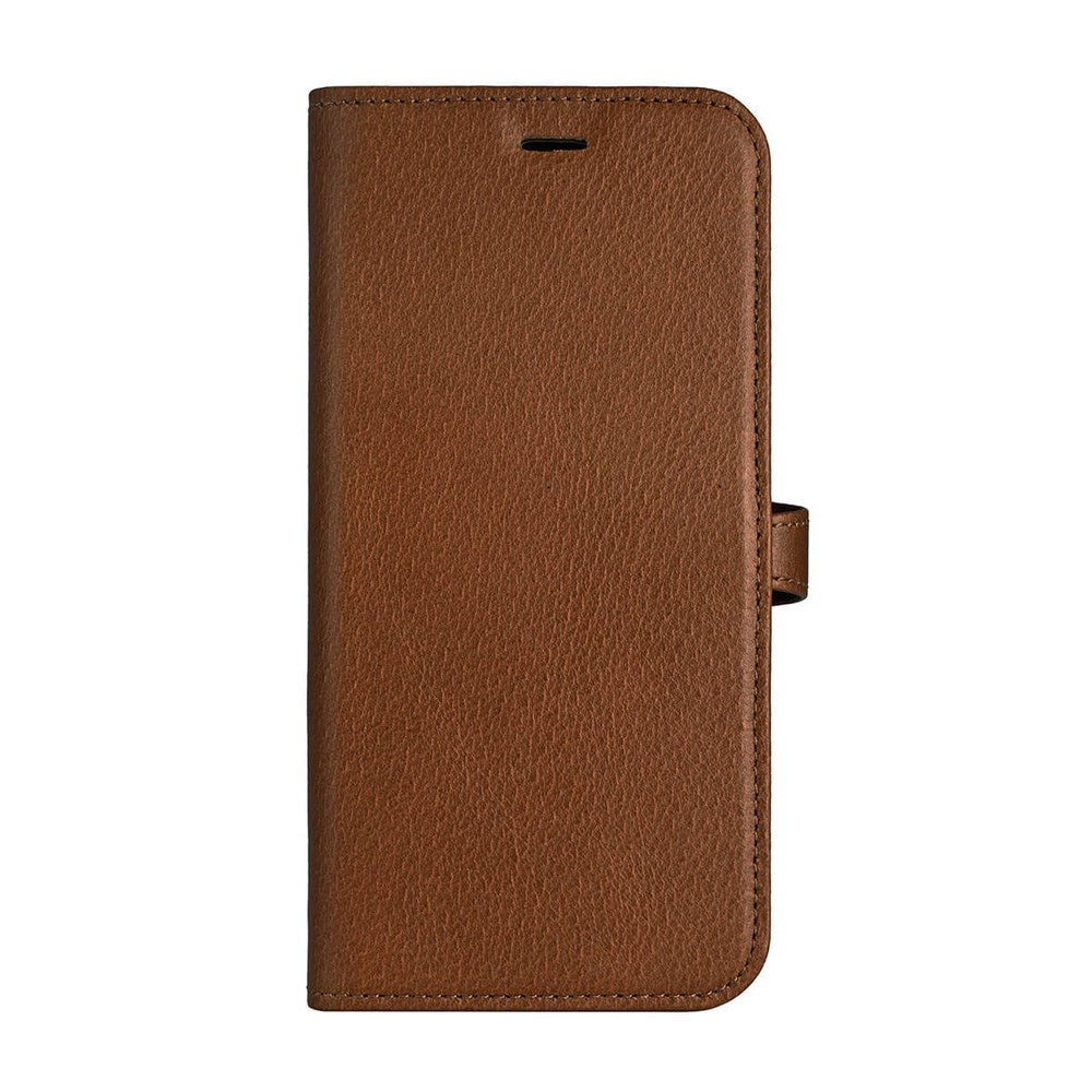 iPhone 16 Pro Buffalo 2-in-1 Wallet Ægte Læder Magnet Cover m. Pung - MagSafe Kompatibel - Brun