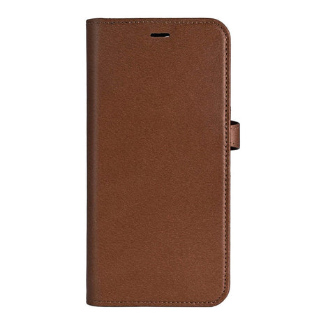 iPhone 16 Pro Max Buffalo 2-in-1 Wallet Ægte Læder Magnet Cover m. Pung - MagSafe Kompatibel - Brun