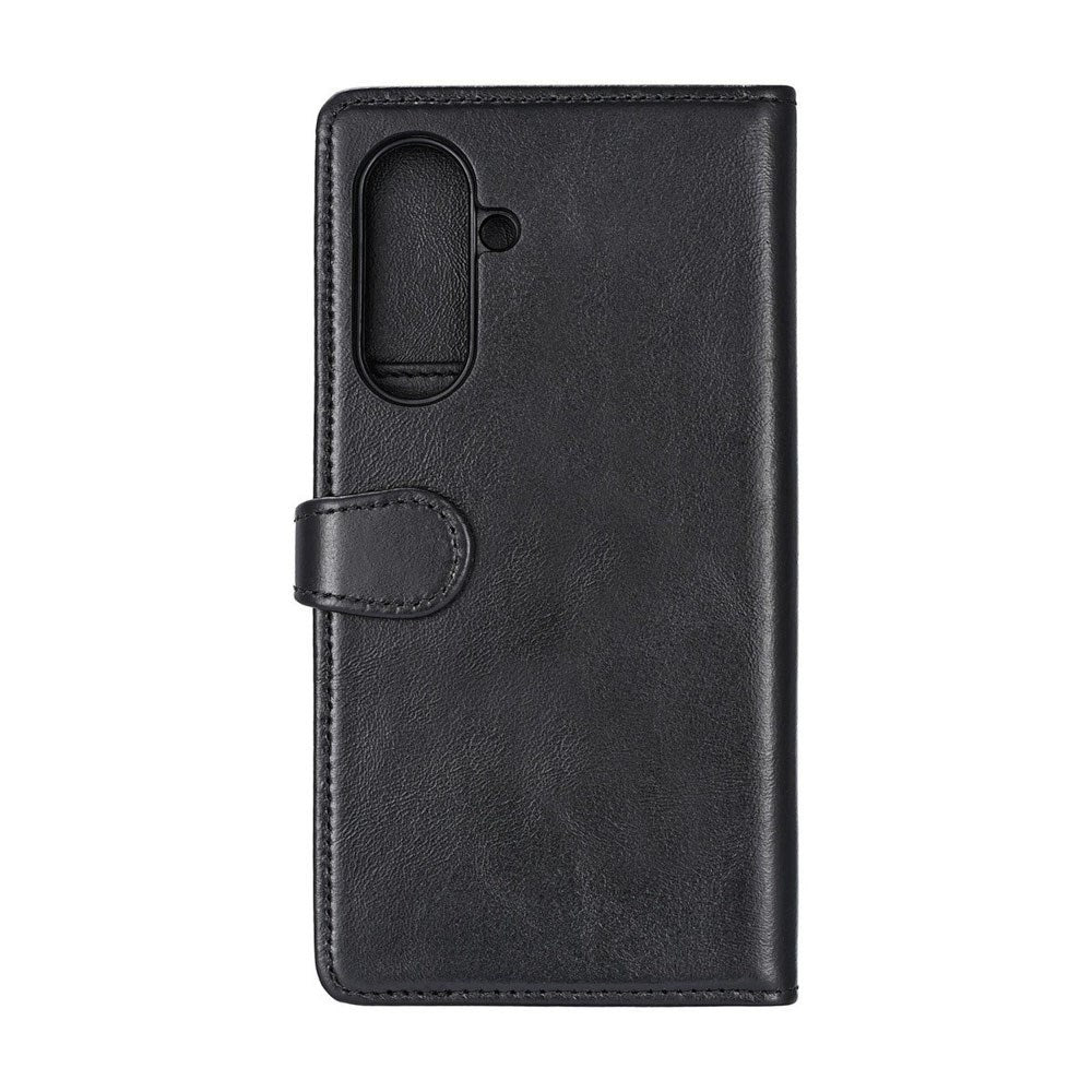 Samsung Galaxy A56 (5G) Buffalo 2-in-1 Wallet Ægte Læder Magnet Cover m. Pung - Sort