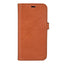 iPhone 16e Buffalo 2-i-1 Ægte Læder Flip Cover - Brun