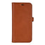 iPhone 17 Buffalo 2-i-1 Ægte Læder Flip Cover - Brun