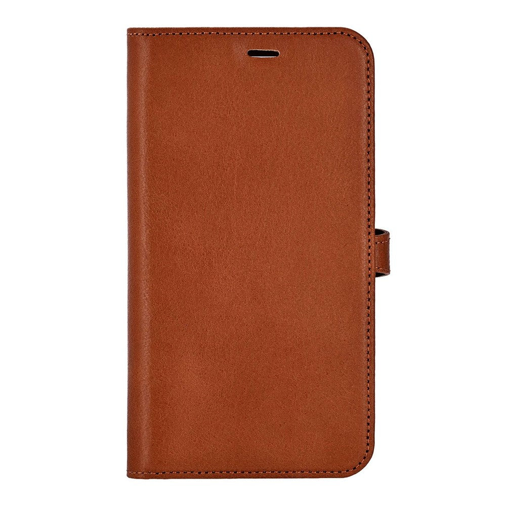 iPhone Air Buffalo 2-i-1 Ægte Læder Flip Cover - Brun