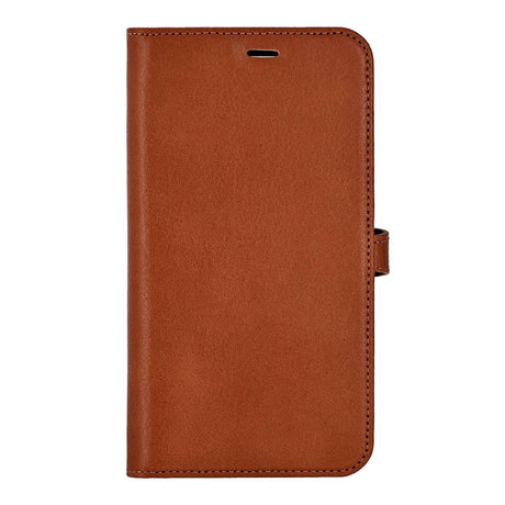 iPhone Air Buffalo 2-i-1 Ægte Læder Flip Cover - Brun