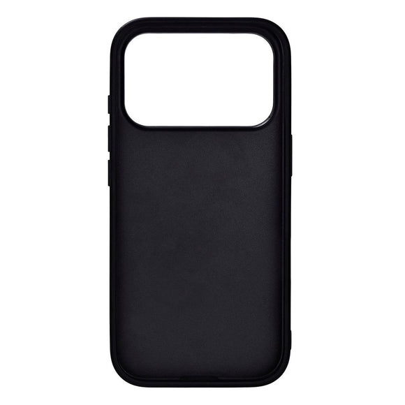 iPhone 17 Pro Buffalo Ægte Læder Bagside Cover - MagSafe Kompatibel - Sort
