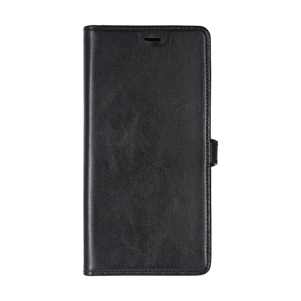 Samsung Galaxy A57 Buffalo 2-i-1 Ægte Læder Flip Cover - Sort