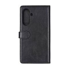 Samsung Galaxy A57 Buffalo 2-i-1 Ægte Læder Flip Cover - Sort