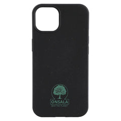 iPhone 13 Mini Onsala Eco Cover - Nedbrydeligt Bagside Cover - Sort
