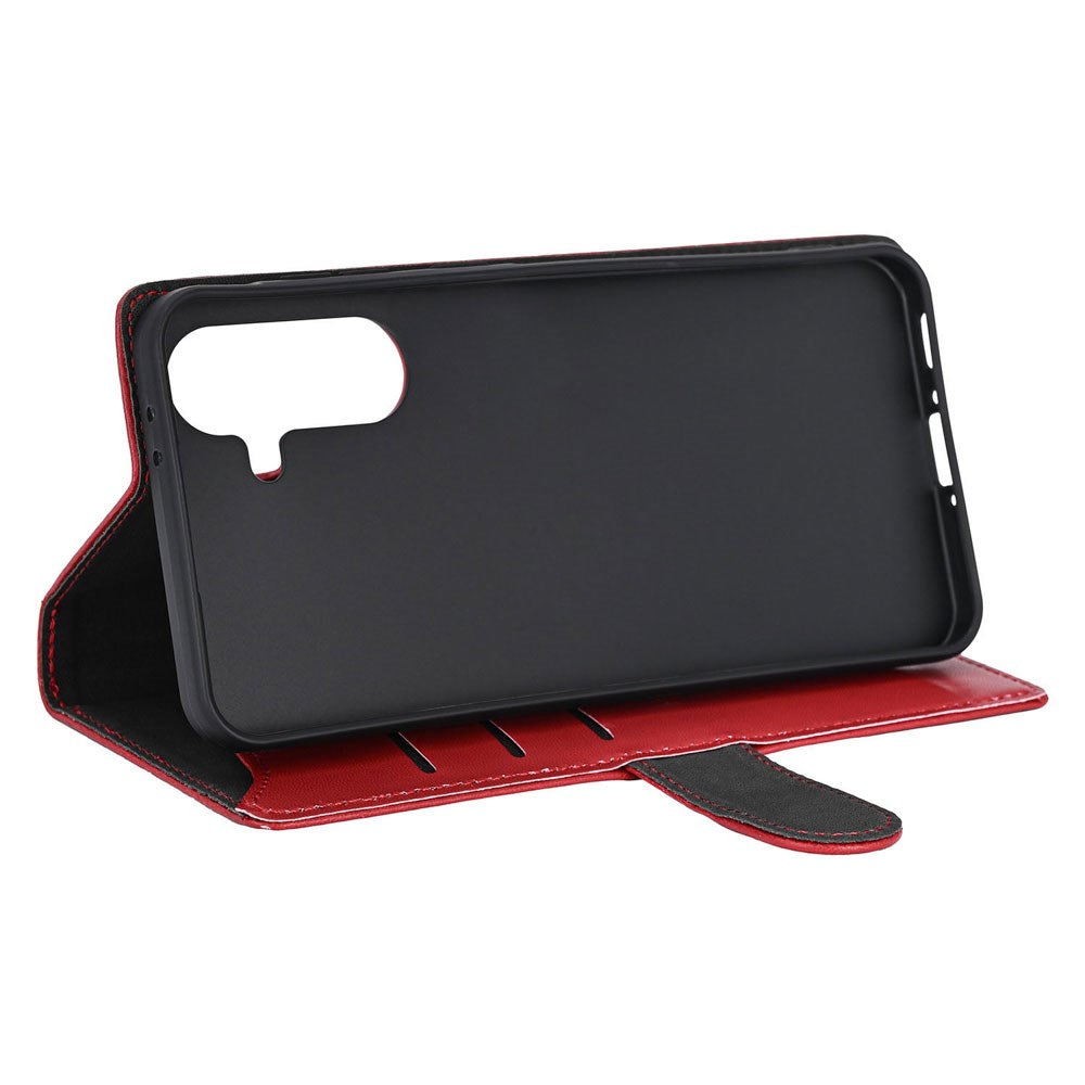 Samsung Galaxy A37 GEAR Kunstlæder Flip Cover - Rød