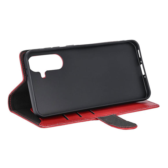 Samsung Galaxy A57 GEAR Kunstlæder Flip Cover - Rød