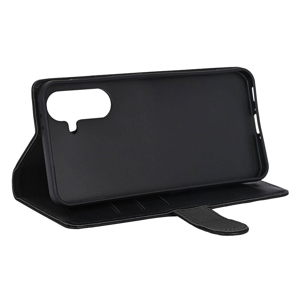 Samsung Galaxy A37 GEAR Kunstlæder Flip Cover - Sort