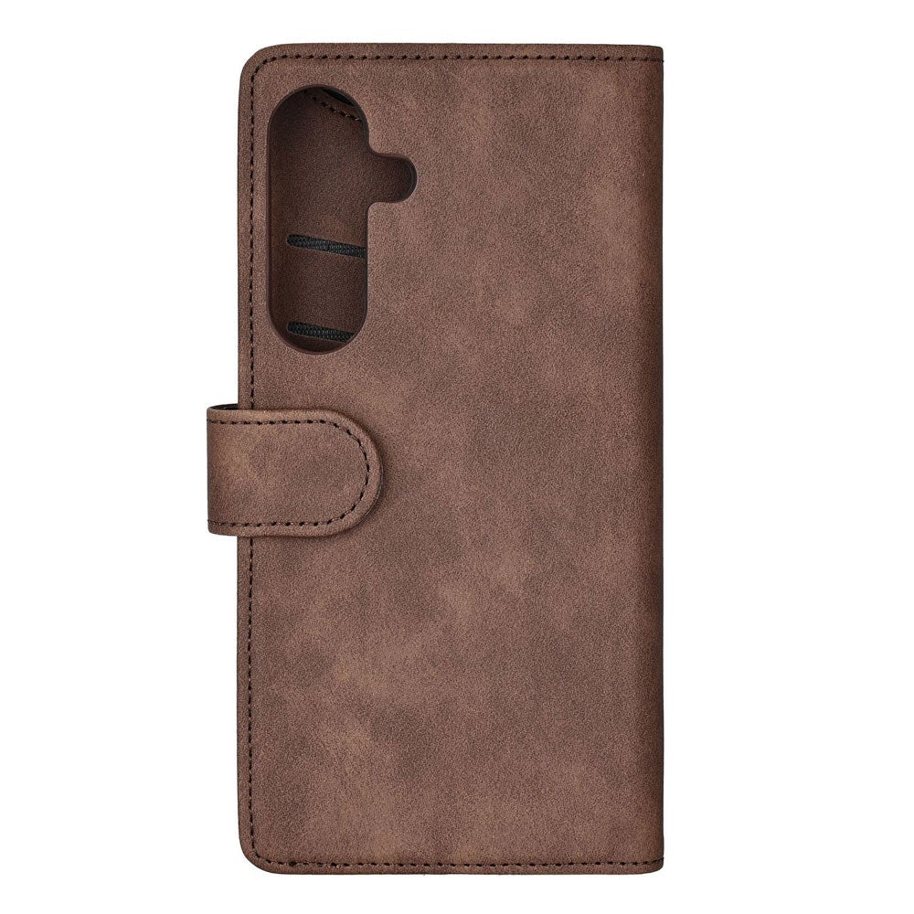 Samsung Galaxy S26+ (Plus) GEAR Kunstlæder Flip Cover - MagSafe Kompatibel - Brun