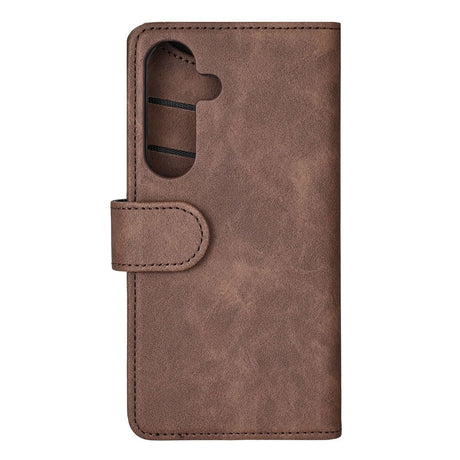 Samsung Galaxy S26 GEAR Kunstlæder Flip Cover - MagSafe Kompatibel - Brun