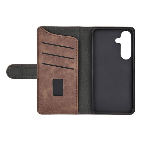 Samsung Galaxy S26 GEAR Kunstlæder Flip Cover - MagSafe Kompatibel - Brun