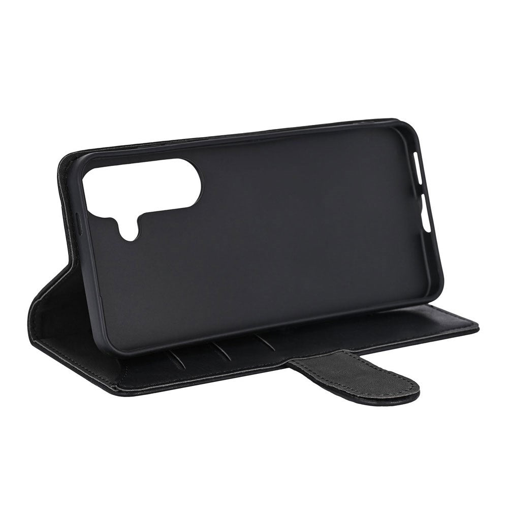 Samsung Galaxy S26 GEAR Kunstlæder Flip Cover - MagSafe Kompatibel - Sort