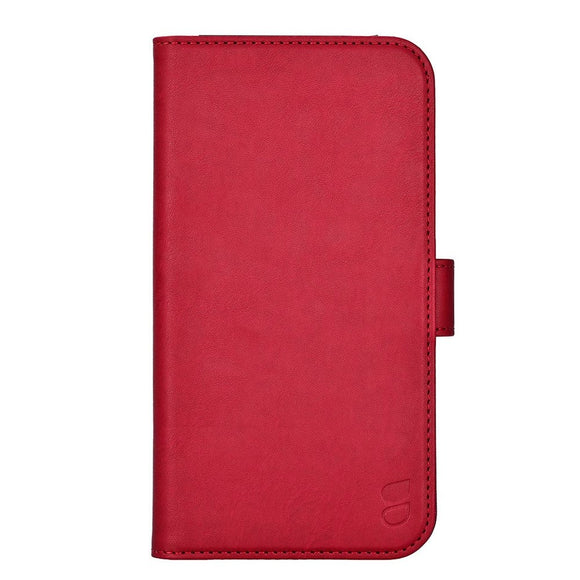 iPhone 17 Pro Max GEAR Kunstlæder Flip Cover - MagSafe Kompatibel - Rød