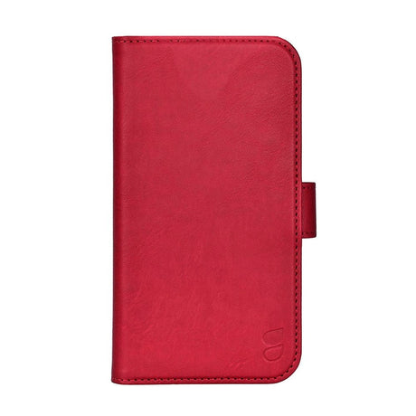iPhone 17 Pro GEAR Kunstlæder Flip Cover - MagSafe Kompatibel - Rød