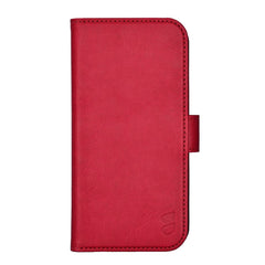 iPhone 17 GEAR Kunstlæder Flip Cover - MagSafe Kompatibel - Rød