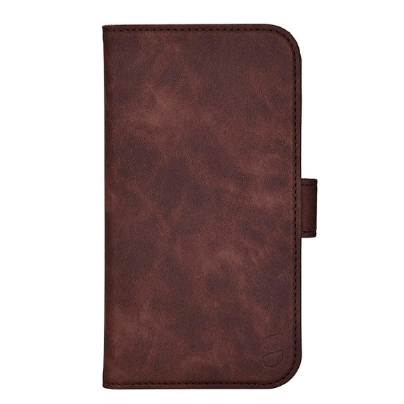 iPhone 17 Pro GEAR Kunstlæder Flip Cover - MagSafe Kompatibel - Brun