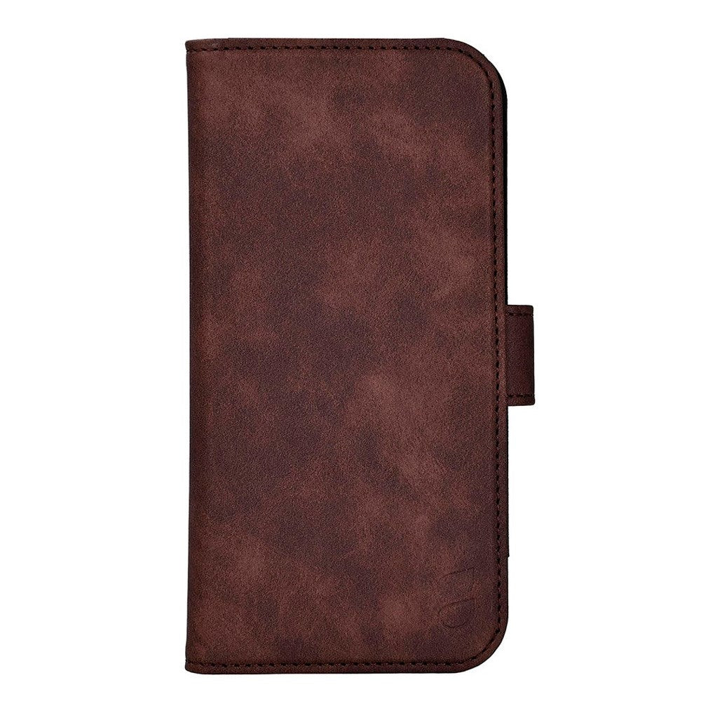 iPhone 17 GEAR Kunstlæder Flip Cover - MagSafe Kompatibel - Brun