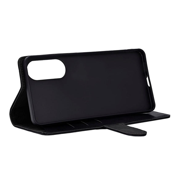 Samsung Galaxy S25 Edge GEAR Kunstlæder Flip Cover - MagSafe Kompatibel - Sort