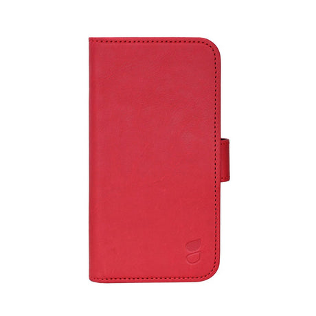iPhone 17e / 16e GEAR Kunstlæder Flip Cover - MagSafe Kompatibel - Rød