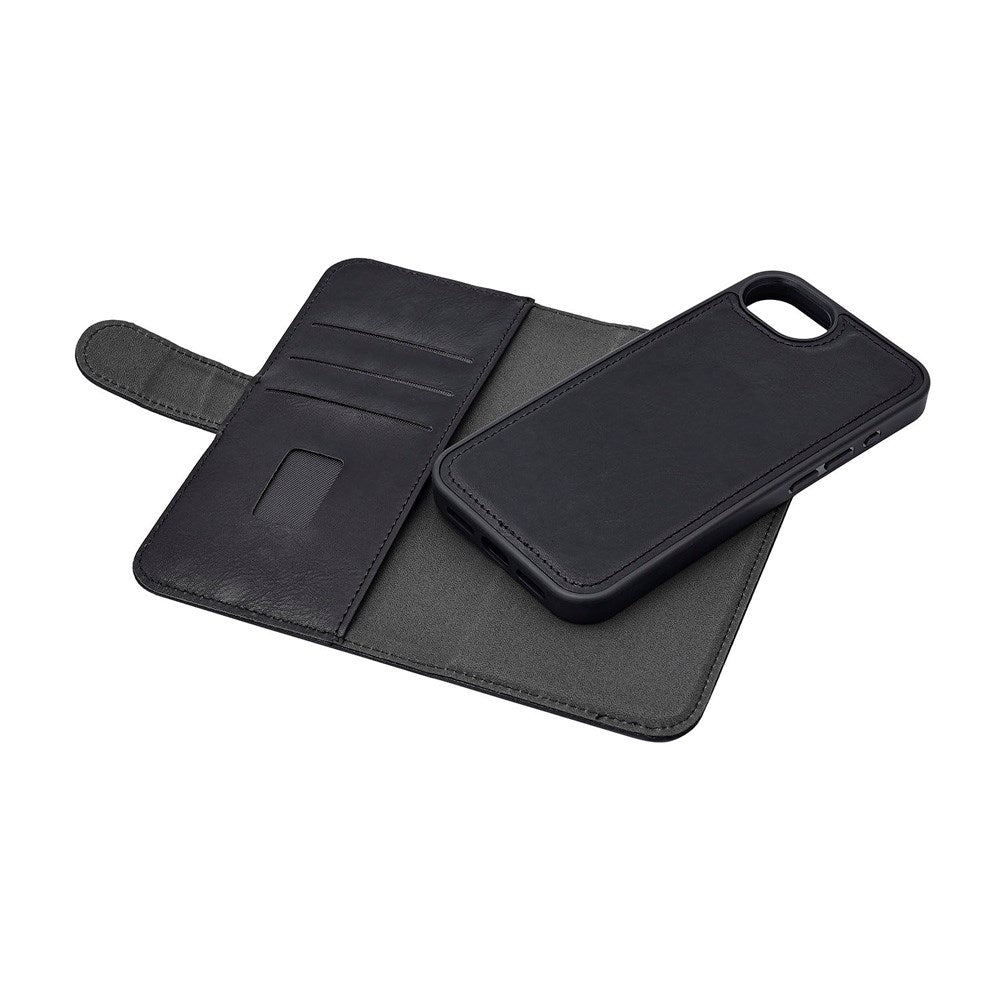 iPhone 17e / 16e GEAR 2-i-1 Flip Cover - MagSafe Kompatibel - Sort