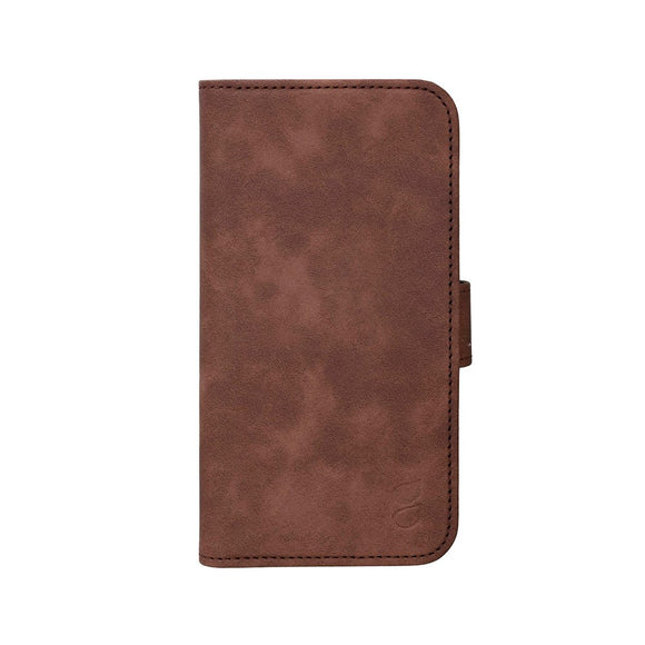 iPhone 17e / 16e GEAR Kunstlæder Flip Cover - MagSafe Kompatibel - Brun
