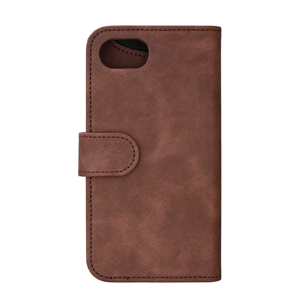 iPhone 17e / 16e GEAR Kunstlæder Flip Cover - MagSafe Kompatibel - Brun