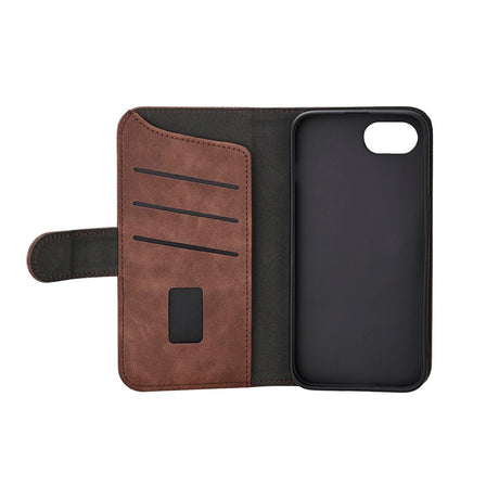 iPhone 17e / 16e GEAR Kunstlæder Flip Cover - MagSafe Kompatibel - Brun