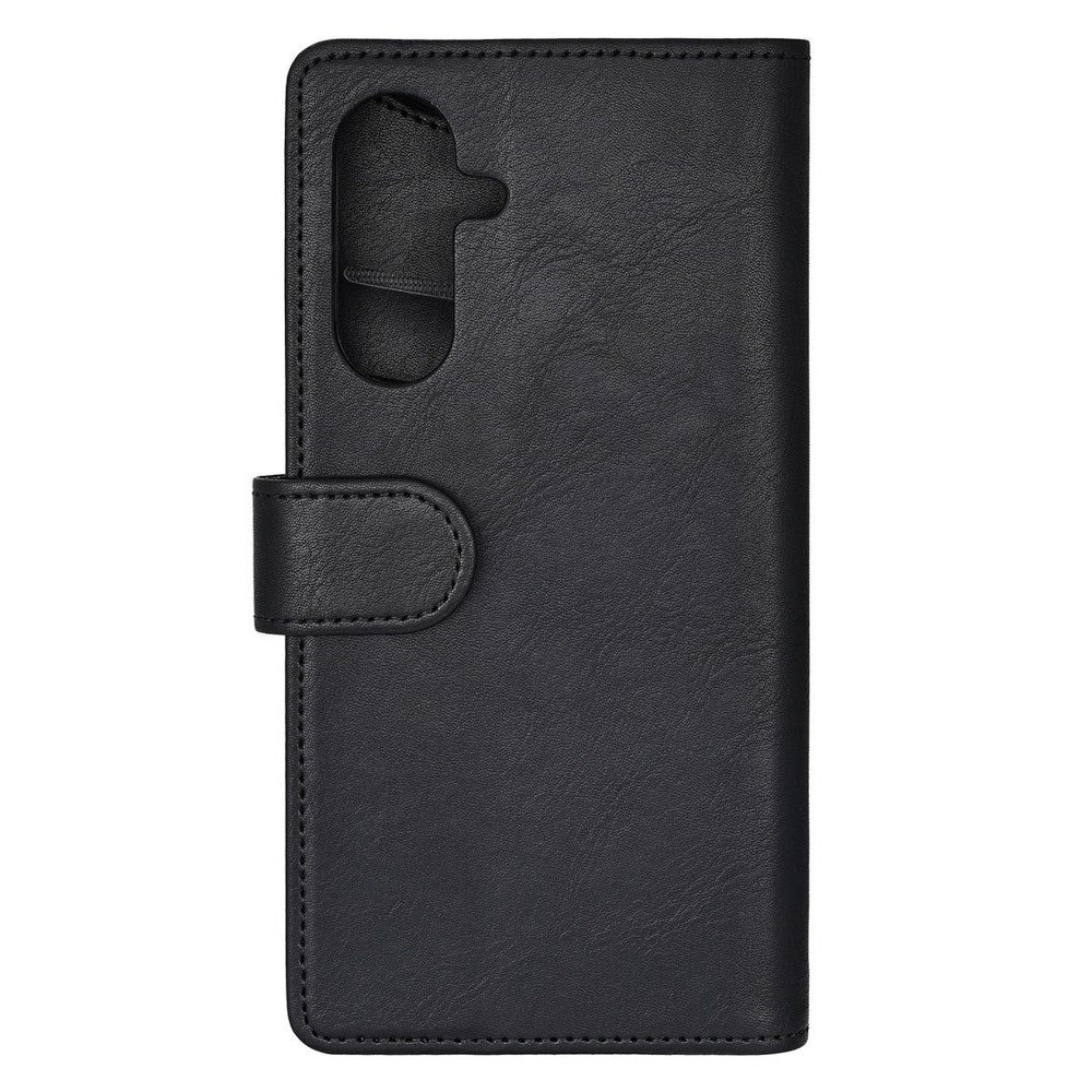 Samsung Galaxy A56 (5G) GEAR Genanvendt Kunstlæder Flip Cover m. Pung - Sort