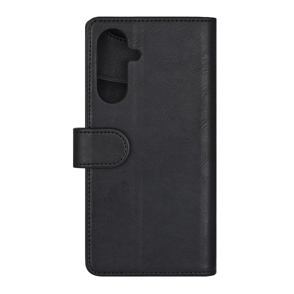 Samsung Galaxy A26 (5G) GEAR Genanvendt Kunstlæder Flip Cover m. Pung - Sort
