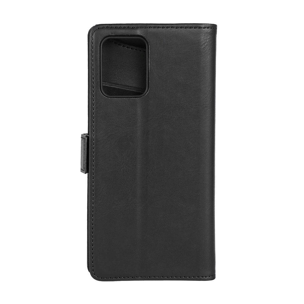 Motorola Moto G55 (5G) GEAR Vegansk Læder Cover m. Pung - Sort