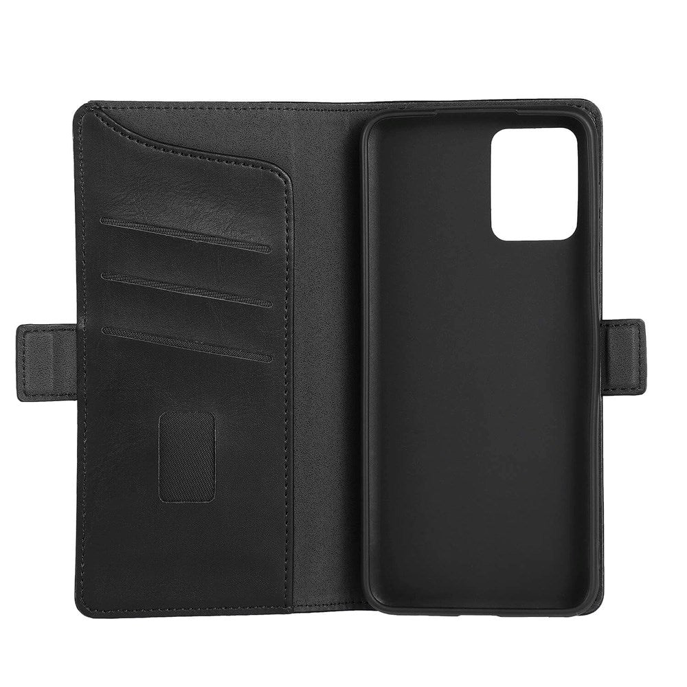 Motorola Moto G55 (5G) GEAR Vegansk Læder Cover m. Pung - Sort